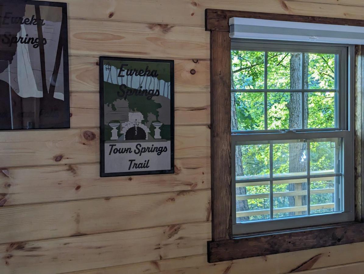 Cabin #6 With Hot Tub Deck And Sunset View At Loblolly Pines Daire Eureka Springs Dış mekan fotoğraf