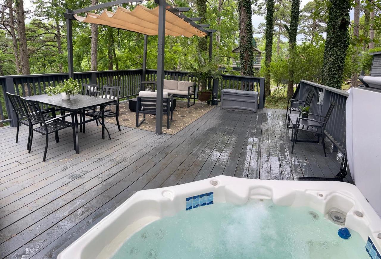 Cabin #6 With Hot Tub Deck And Sunset View At Loblolly Pines Daire Eureka Springs Dış mekan fotoğraf